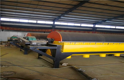 永磁筒式磁选机，河南永磁筒式磁选机筒瓦_远力河南永磁筒式磁选机筒瓦的结构磁场分布图