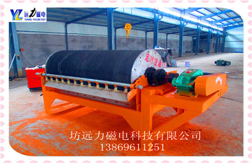 永磁筒式磁选机，辽宁永磁筒式磁选机是不是强磁_辽宁永磁筒式磁选机是不是强磁如何选铁参数规格一般是多少_生产厂家