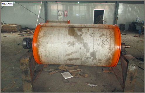 山东远力永磁滚筒磁选机的内部结构 山东远力永磁滚筒磁选机的内部结构